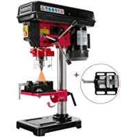 Arebos -Taladro de mesa con láser de posición integrado | 500 W | incluye portabrocas de corona dentada de 16 mm y…